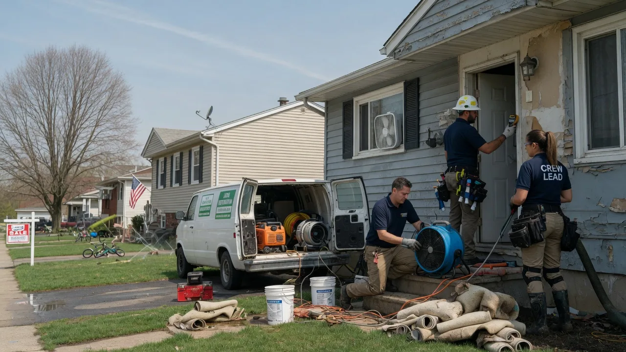 Flood Cleanup in Portage, IN near me