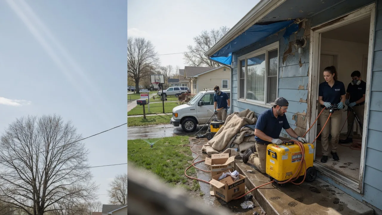 Basement Flood Cleanup in Portage, IN near me